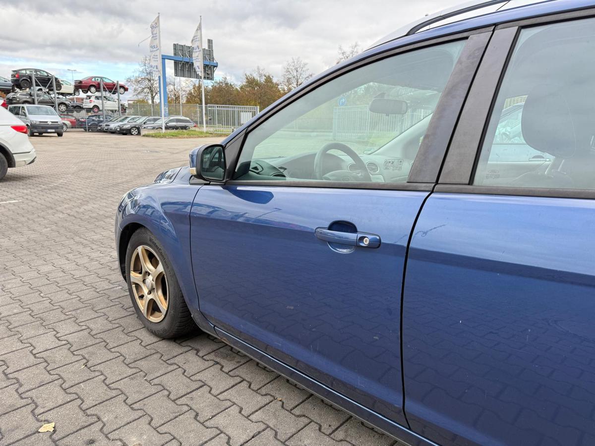 Ford Focus 2 DA3 original Tür vorn links Burmablau Rohbau BJ10